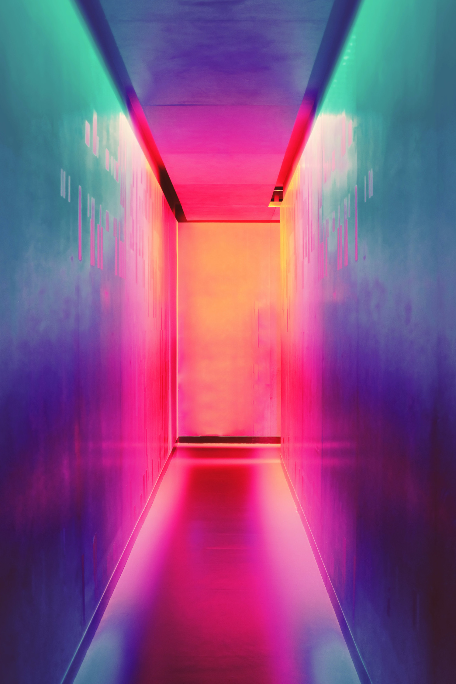 Colourful doorway